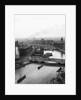 Overview of Shanghai, Fire in Background by Corbis