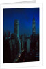Skyscrapers of New York City at Night by Anonymous