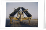 Navy Curtiss-Wright SB2C Helldiver with Wings Folded Up by Anonymous