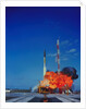 Flames and Smoke Emerging from Test Vehicle by Anonymous