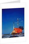 Flames and Smoke Emerging from Test Vehicle by Anonymous