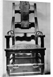 View of Empty Electric Chair by Anonymous