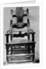 View of Empty Electric Chair by Anonymous