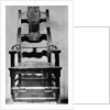 View of Empty Electric Chair by Anonymous