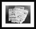 London Press Headlines for Korean Crisis by Anonymous