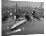 SS Liberte (Formerly Europa) Berths in New York, 1950 by Anonymous