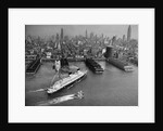 SS Liberte (Formerly Europa) Berths in New York, 1950 by Anonymous