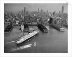 SS Liberte (Formerly Europa) Berths in New York, 1950 by Anonymous