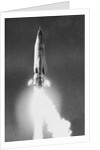 Missile Going into Sky by Anonymous