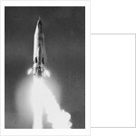 Missile Going into Sky by Anonymous