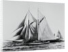 America Racing Yacht on the Sea by Anonymous