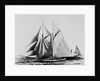 America Racing Yacht on the Sea by Anonymous