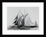 America Racing Yacht on the Sea by Anonymous