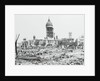 Earthquake and Fire Damaged Building by Anonymous