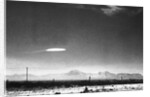 UFO Flying Over New Mexico by Anonymous