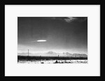 UFO Flying Over New Mexico by Anonymous