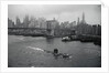 Nuclear Submarine Passing New York View by Anonymous
