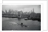 Nuclear Submarine Passing New York View by Anonymous