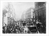 View of Crowded Fleet Street by Anonymous