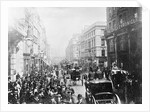 View of Crowded Fleet Street by Anonymous