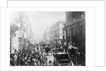 View of Crowded Fleet Street by Anonymous