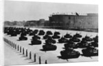 Tanks and Soldiers in Tiananmen Square by Anonymous