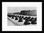 Tanks and Soldiers in Tiananmen Square by Anonymous