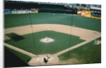Aerial View of Baseball Game by Anonymous