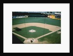 Aerial View of Baseball Game by Anonymous