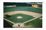 Aerial View of Baseball Game by Anonymous