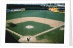 Aerial View of Baseball Game by Anonymous