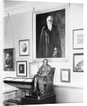 Statue and Painting of Charles Darwin by Anonymous