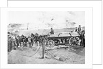 Illustration of Cart Moving the Cardiff Giant by Anonymous