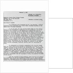 Top Secret Letter from J. Edgar Hoover by Anonymous