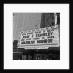 Marilyn Monroe and John F, Kennedy by Anonymous