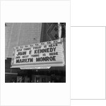Marilyn Monroe and John F, Kennedy by Anonymous