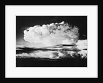 Mushroom cloud from a nuclear test by Anonymous