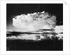 Mushroom cloud from a nuclear test by Anonymous