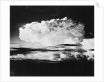 Mushroom cloud from a nuclear test by Anonymous