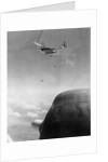 B-26 Bomber Dropping Bombs by Anonymous