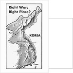 Poster of Korea and 38th Parallel by Anonymous