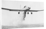 Crop Dusting Airplane in Flight by Anonymous