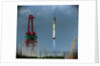 Rocket Blasting into Space by Anonymous