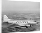 Douglas DC-3 Plane in Flight by Anonymous
