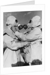 Air Raid Wardens in Radiation Suits by Anonymous