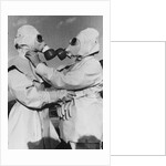 Air Raid Wardens in Radiation Suits by Anonymous