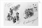 New Year Greeting Cards from Soviet Russia by Anonymous