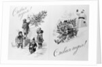 New Year Greeting Cards from Soviet Russia by Anonymous