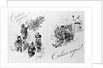 New Year Greeting Cards from Soviet Russia by Anonymous
