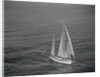 Aerial View of a Sailing Yacht by Anonymous